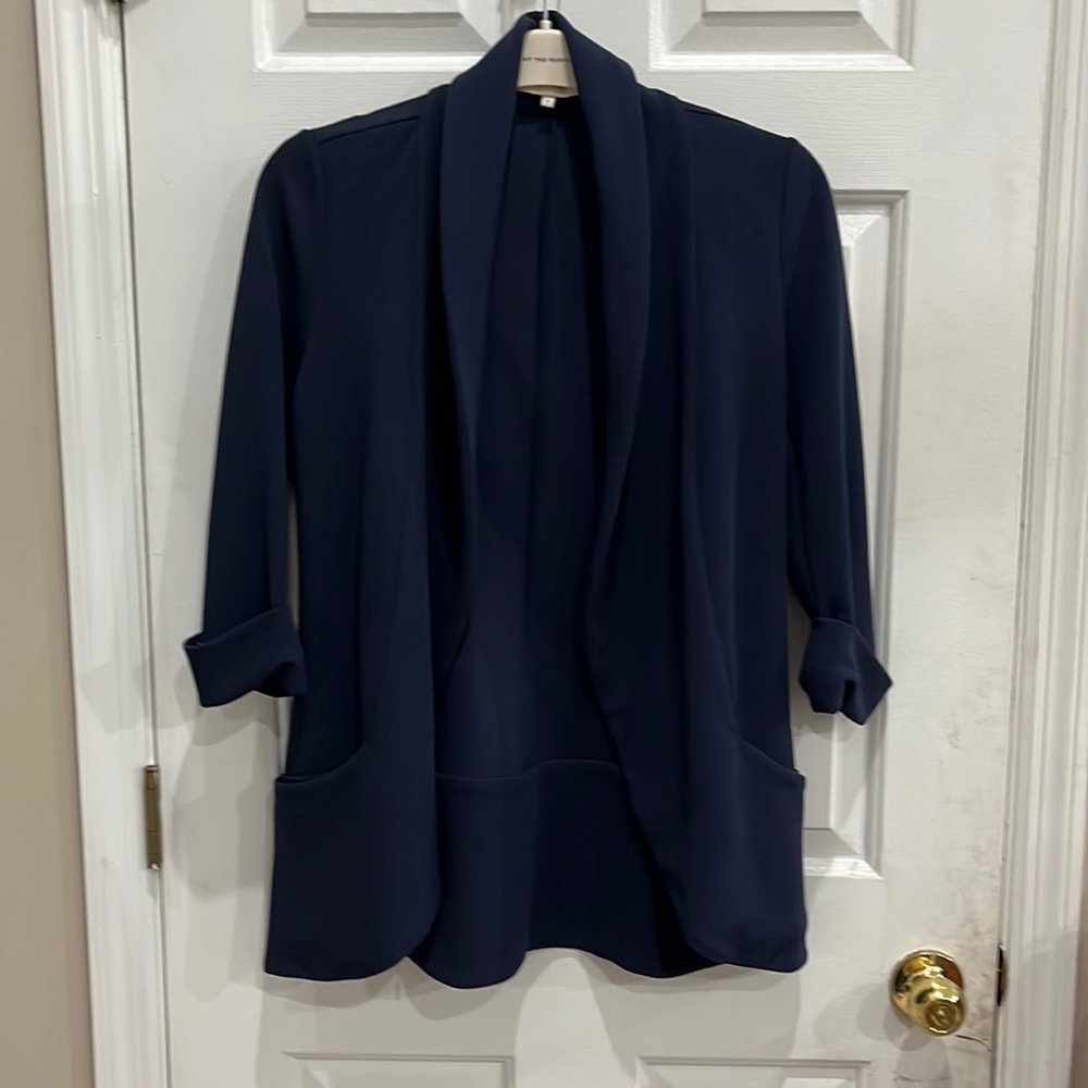 Frenchmauve small navy blue blazer
